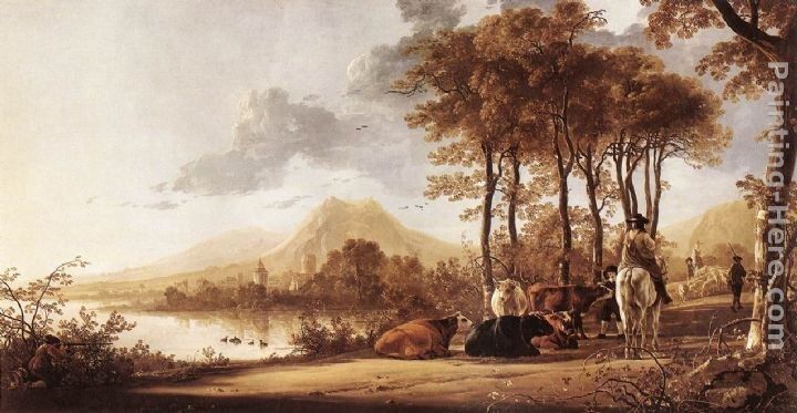 Aelbert Cuyp River Landscape